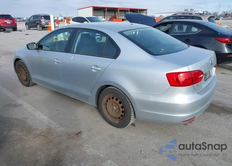 2012 Volkswagen Jetta 2.0L S z USA, uszkodzony, nr VIN 3VW2K7AJ9CM362152